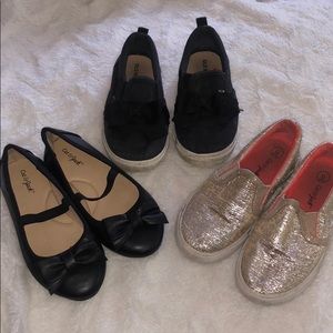 3 Pairs of Girls Slip-on Bundle